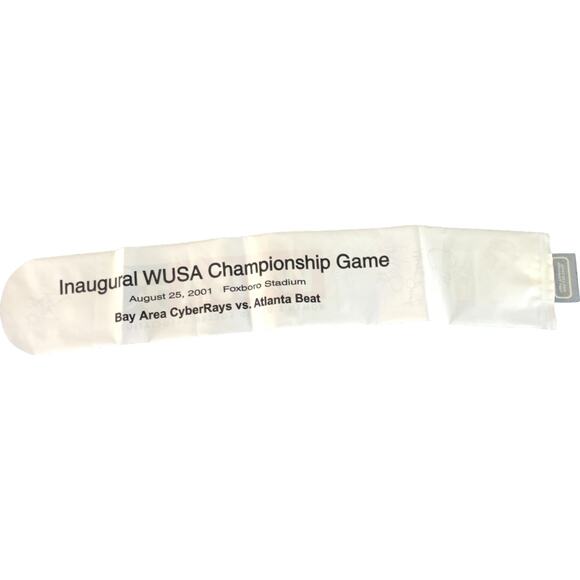 WUSA Championship 2001 Autographed Thunderstick Banger Lilly, Sissi, Horvath - Picture 2 of 6
